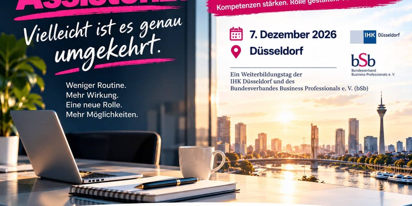 Fokus Assistenz – Kompetenzen stärken. Rolle gestalten. Vernetzt wachsen.